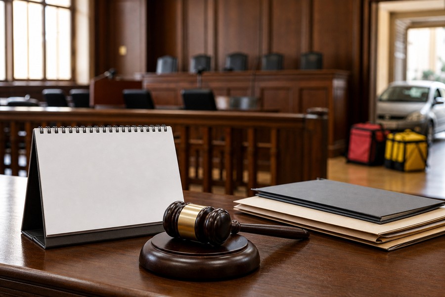 Sala de tribunal genérica usada como capa da matéria sobre recesso do STF, aplicativos e dosimetria